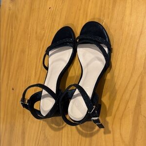 Elegant Black Strappy Sandals